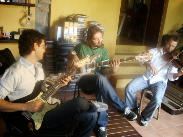 Left ro right: Michele Bettali, Stefano Carrara, Fabrizio Castanìa